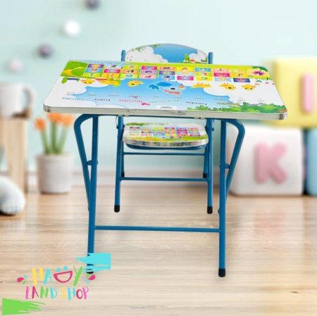 مكتب دراسي مع كرسي